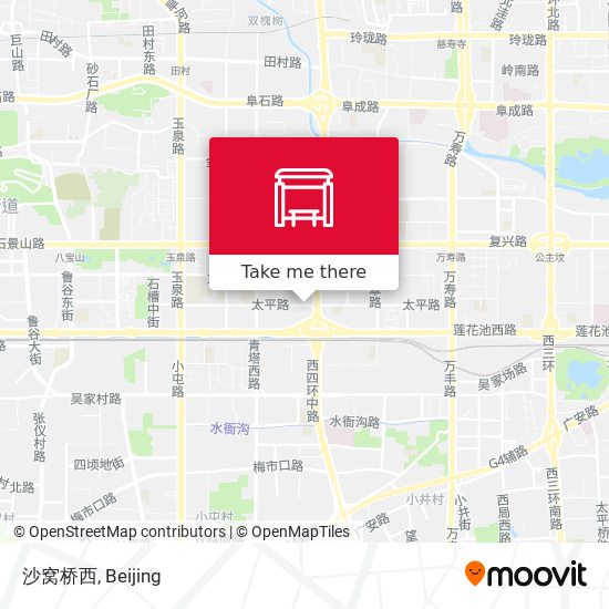 沙窝桥西 map
