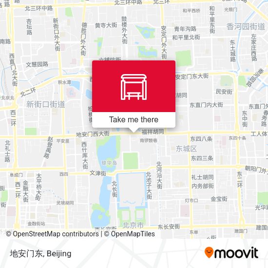 地安门东 map