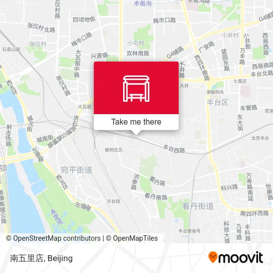 南五里店 map