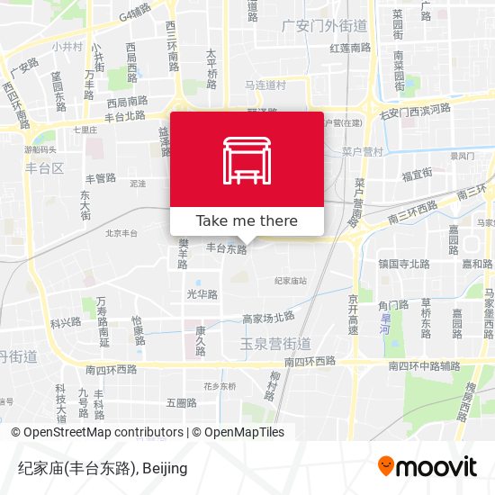 纪家庙(丰台东路) map