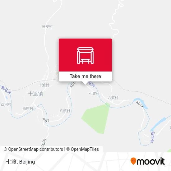 七渡 map