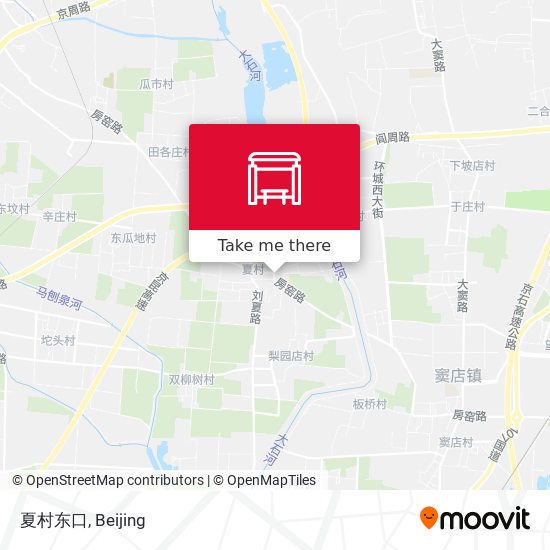 夏村东口 map