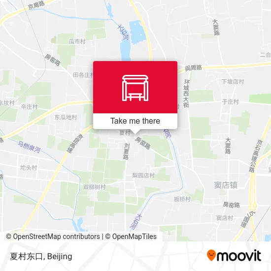 夏村东口 map