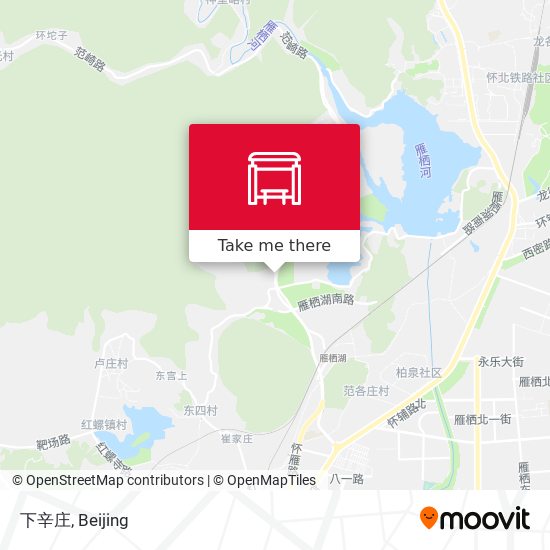 下辛庄 map