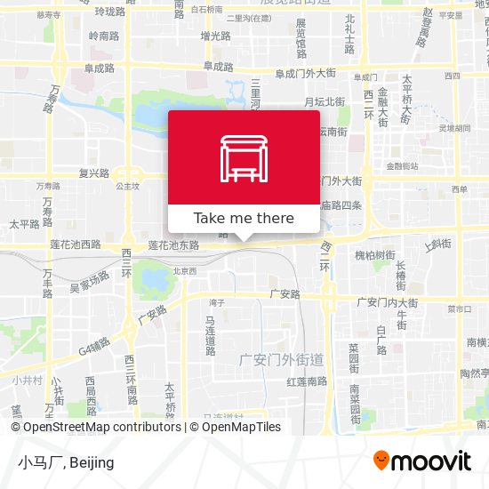 小马厂 map