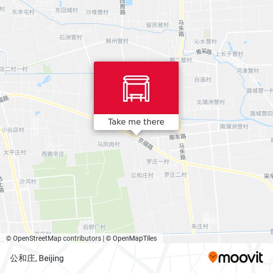 公和庄 map