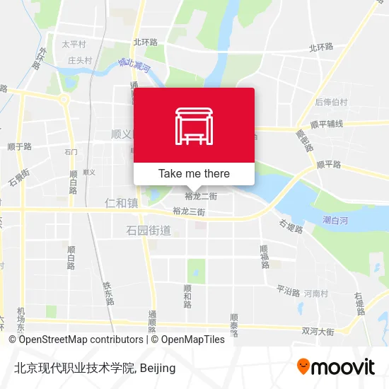 北京现代职业技术学院 map