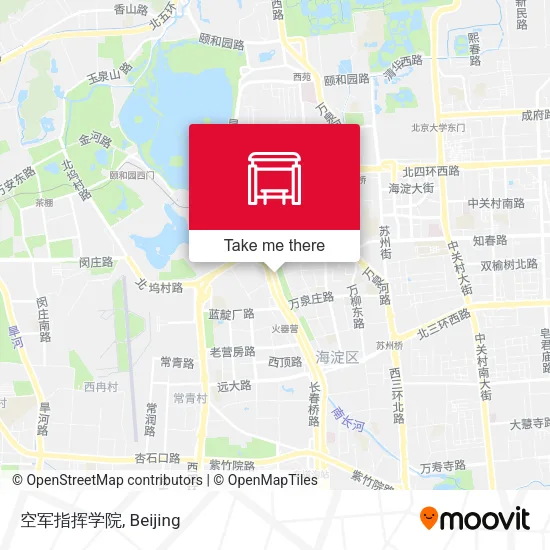 空军指挥学院 map