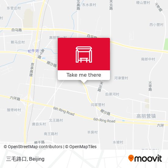 三毛路口 map