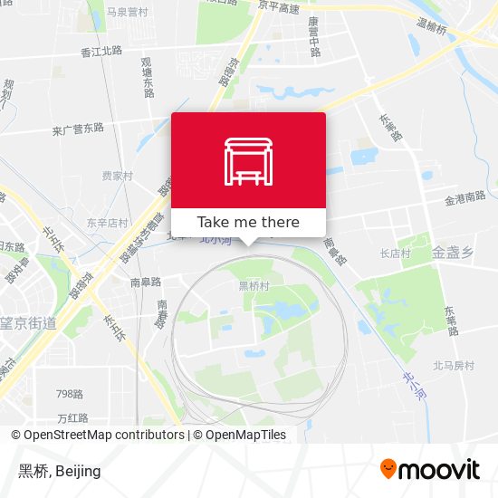 黑桥 map