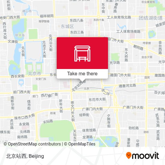 北京站西 map