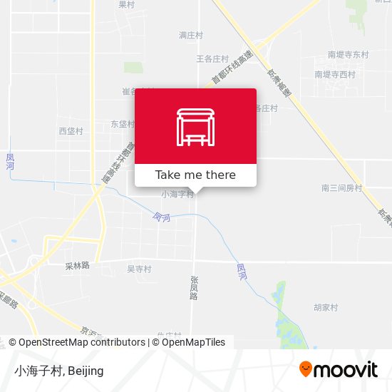 小海子村 map