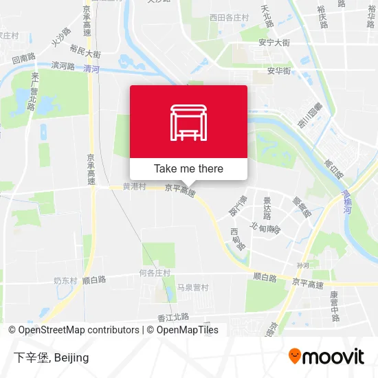 下辛堡 map