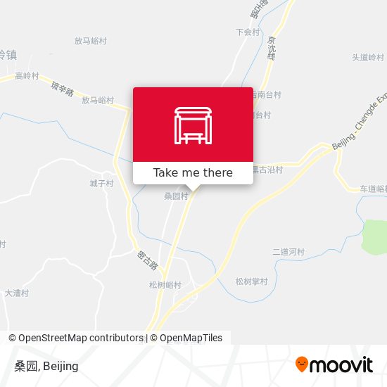 桑园 map