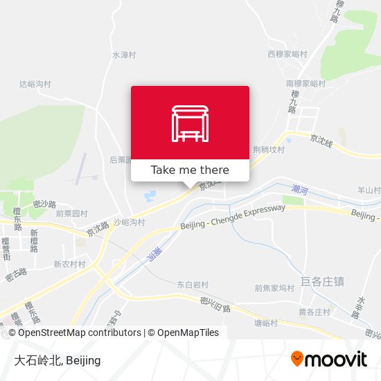大石岭北 map