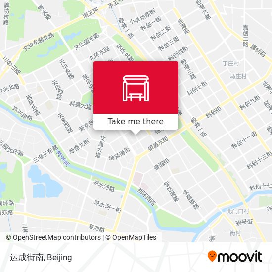 运成街南 map