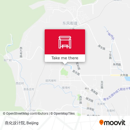 燕化设计院 map