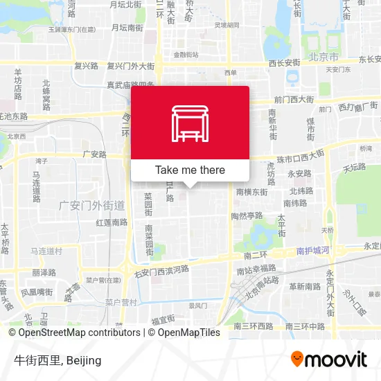 牛街西里 map