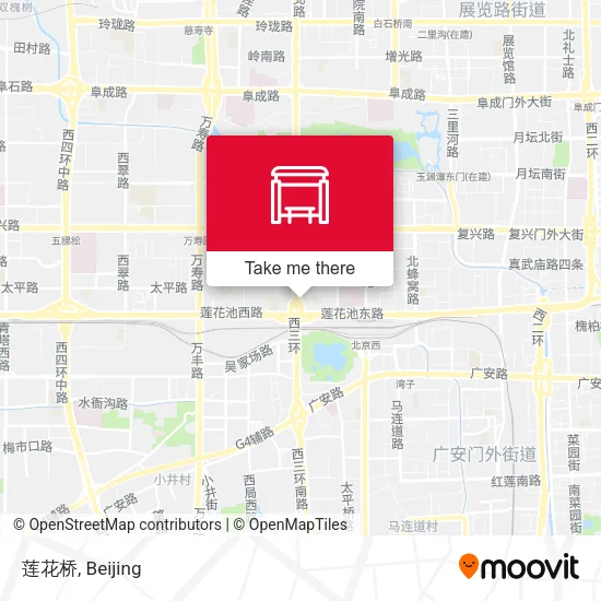 莲花桥 map
