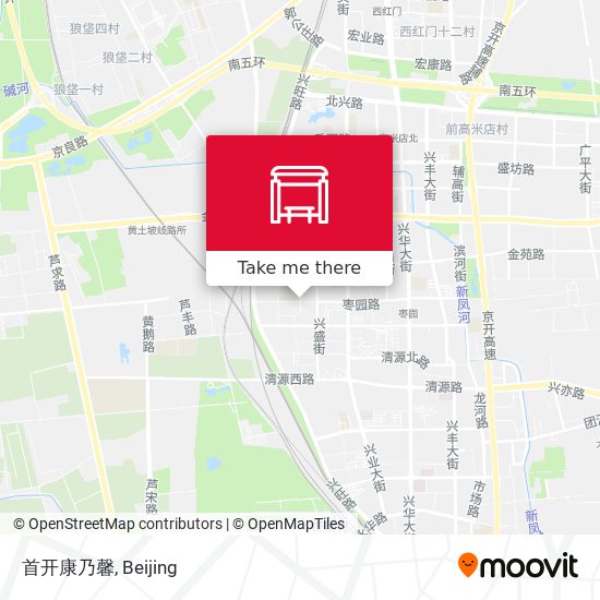 首开康乃馨 map