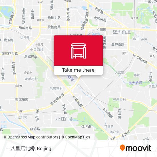 十八里店北桥 map