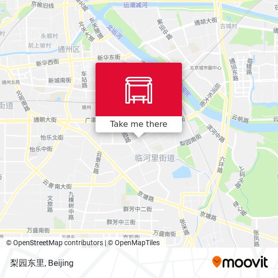 梨园东里 map