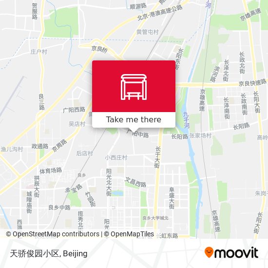 天骄俊园小区 map
