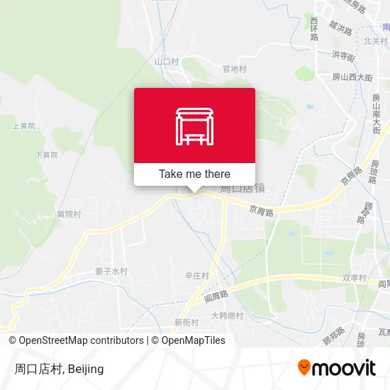 周口店村 map