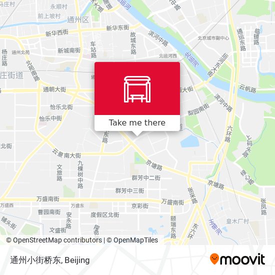 通州小街桥东 map