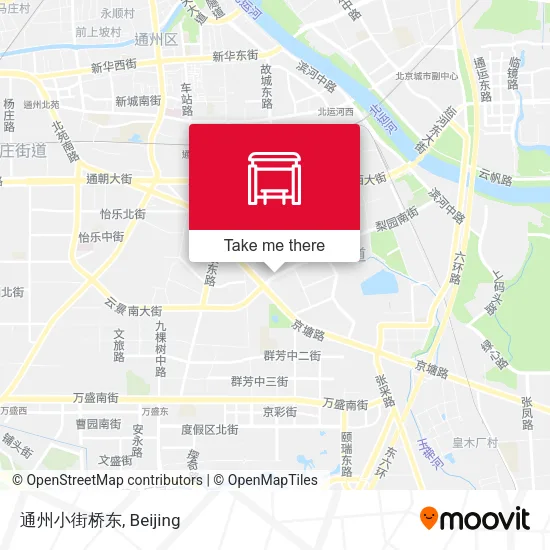 通州小街桥东 map