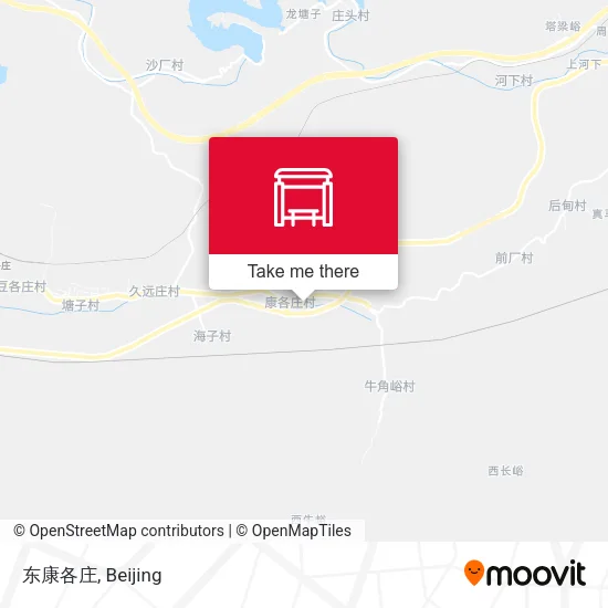 东康各庄 map