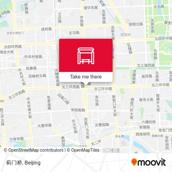 蓟门桥 map