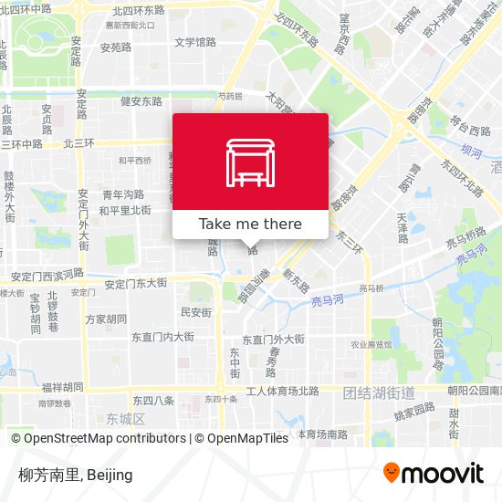 柳芳南里 map