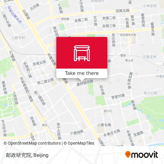 邮政研究院 map