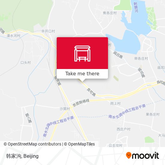 韩家沟 map