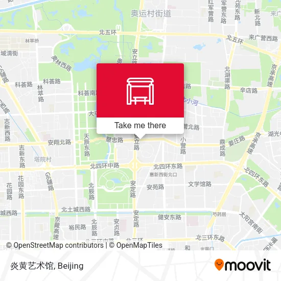 炎黄艺术馆 map
