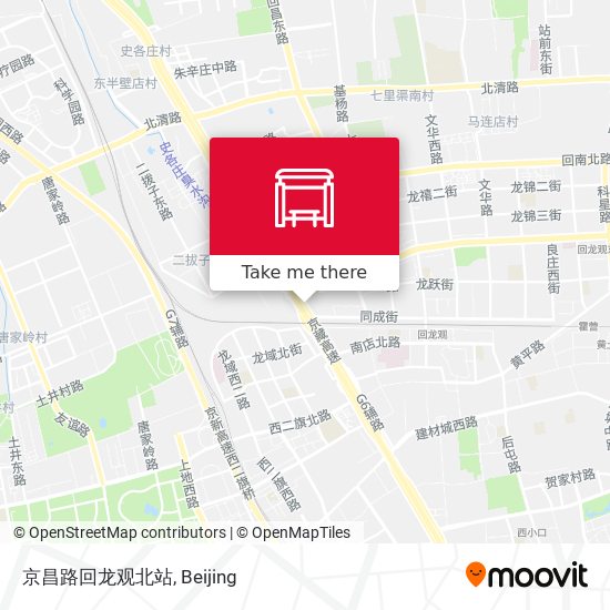 京昌路回龙观北站 map