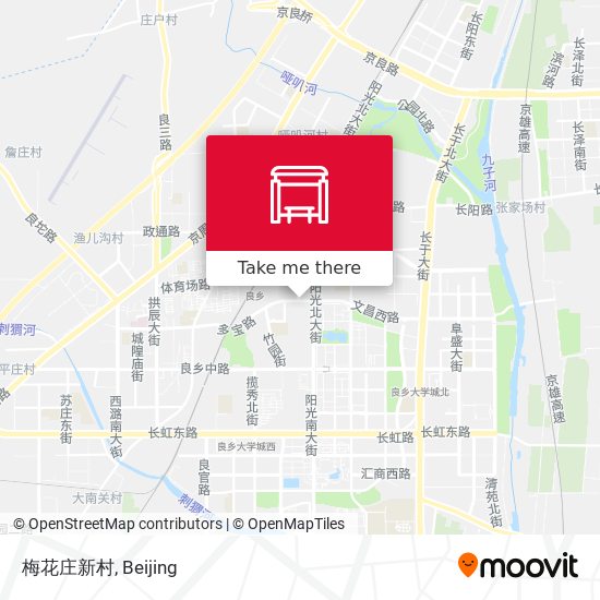 梅花庄新村 map