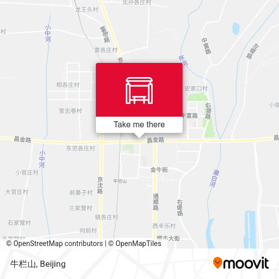 牛栏山 map