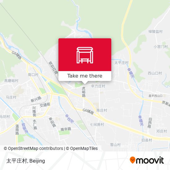 太平庄村 map