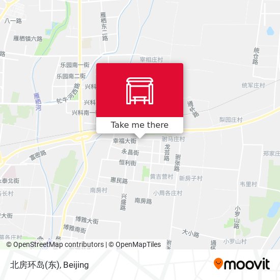 北房环岛(东) map