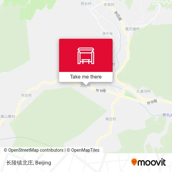 长陵镇北庄 map