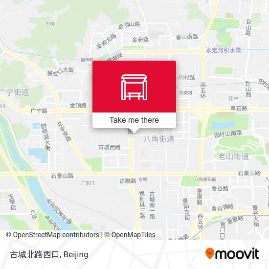 古城北路西口 map
