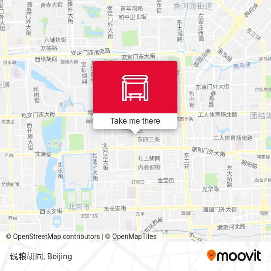 钱粮胡同 map