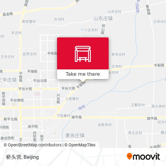 桥头营 map