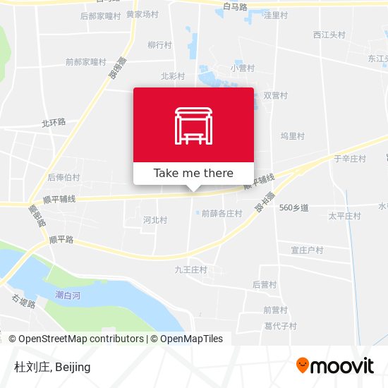 杜刘庄 map