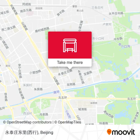 永泰庄东里(西行) map