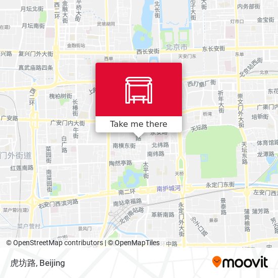 虎坊路 map