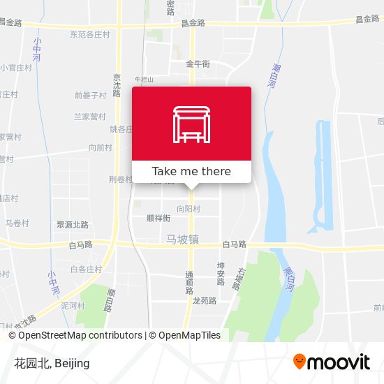 花园北 map