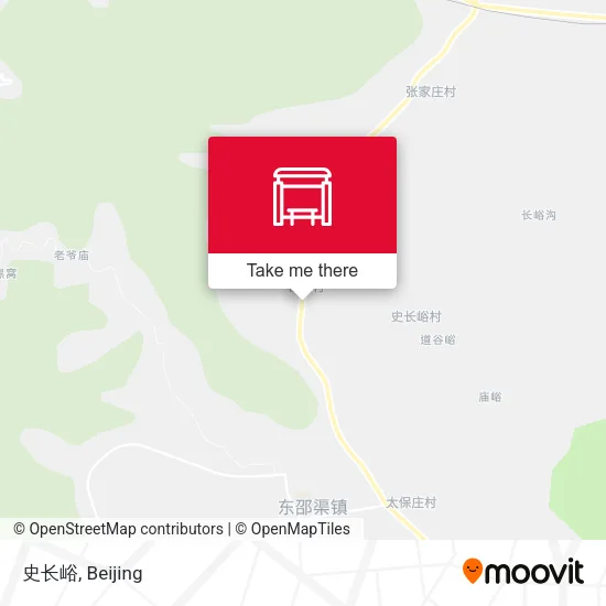 史长峪 map